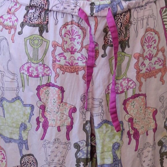 Nick & Nora Pajamas Chairs 90's Y2k 2000's Size M - Picture 15 of 15